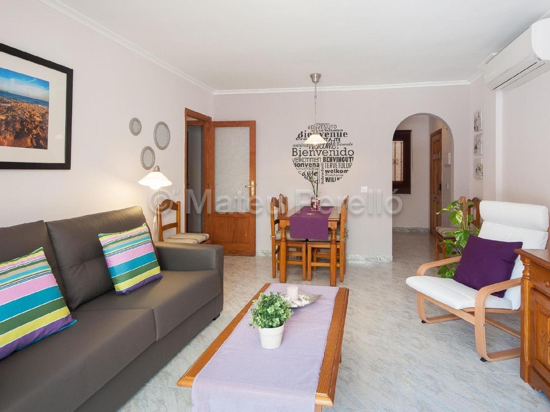 Wohnung In Son Baulo Mit Terrasse, Garten Und Grill Can Picafort  Esterno foto