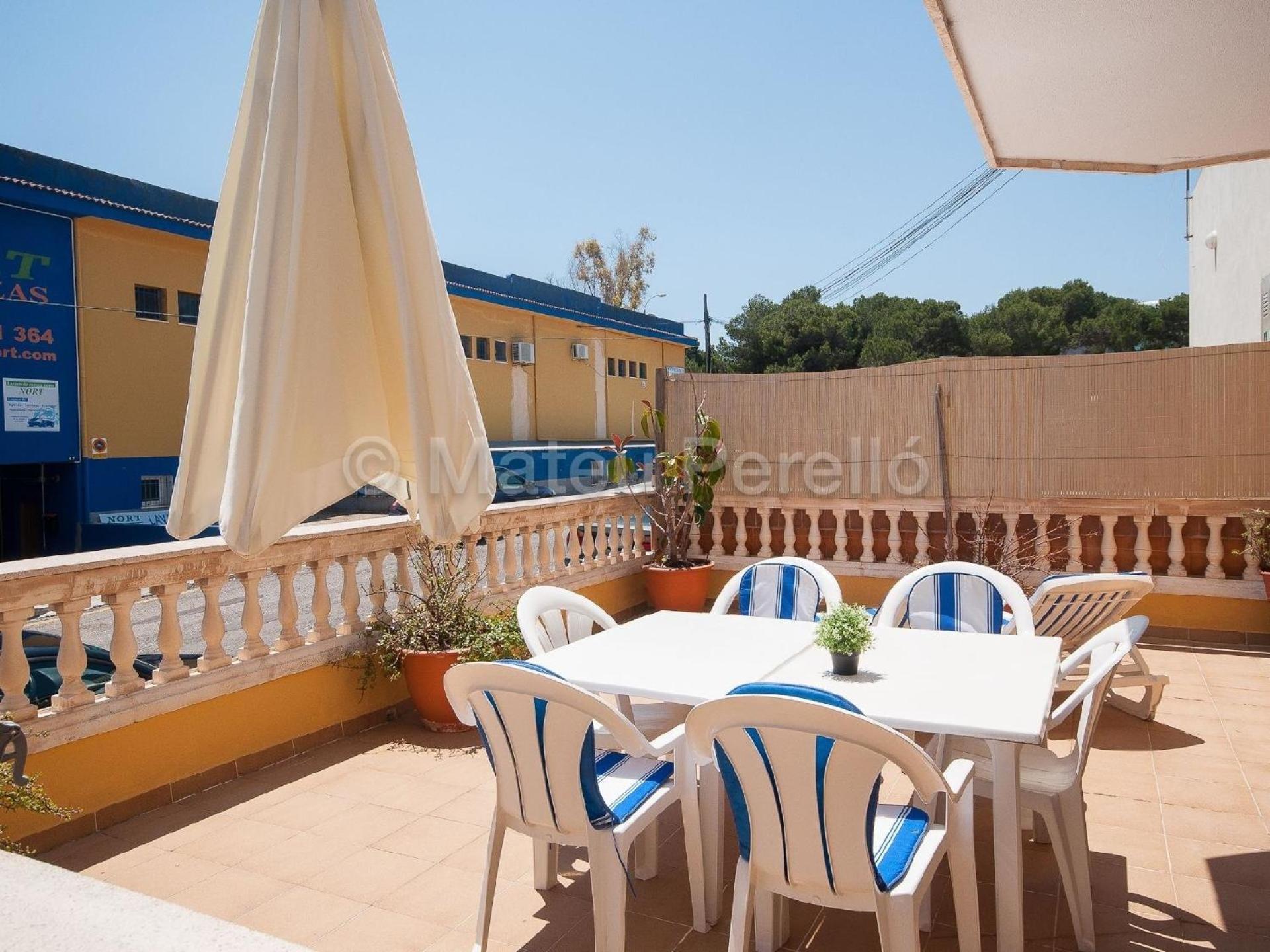 Wohnung In Son Baulo Mit Terrasse, Garten Und Grill Can Picafort  Esterno foto